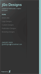 Mobile Screenshot of jgodesigns.daportfolio.com