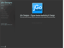 Tablet Screenshot of jgodesigns.daportfolio.com
