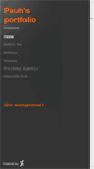 Mobile Screenshot of pauhgallery.daportfolio.com