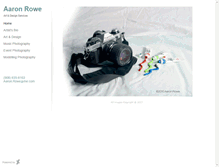 Tablet Screenshot of aaronrowe.daportfolio.com