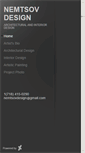Mobile Screenshot of nemtsov.daportfolio.com