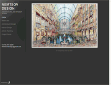 Tablet Screenshot of nemtsov.daportfolio.com