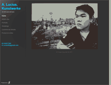 Tablet Screenshot of andreas-lucius.daportfolio.com
