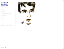 Tablet Screenshot of da-blue-monkey.daportfolio.com
