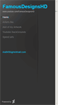 Mobile Screenshot of famousdesignshd.daportfolio.com