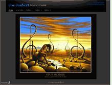 Tablet Screenshot of joejoubert.daportfolio.com
