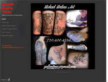 Tablet Screenshot of michaelmedinaart.daportfolio.com