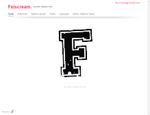 Tablet Screenshot of felscream.daportfolio.com