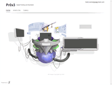 Tablet Screenshot of pr0x3.daportfolio.com