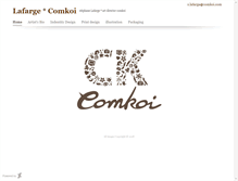 Tablet Screenshot of comkoi.daportfolio.com