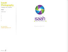 Tablet Screenshot of isaiahphotography.daportfolio.com