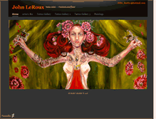 Tablet Screenshot of johnleroux.daportfolio.com