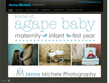 Tablet Screenshot of jennamichele.daportfolio.com