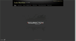 Desktop Screenshot of luismartinsartwork.daportfolio.com