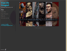 Tablet Screenshot of ivandegregori.daportfolio.com