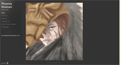 Desktop Screenshot of phoenixshaman.daportfolio.com