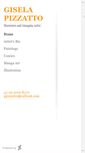 Mobile Screenshot of gisapizzatto.daportfolio.com