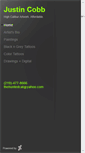 Mobile Screenshot of justincobb.daportfolio.com