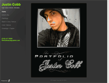 Tablet Screenshot of justincobb.daportfolio.com