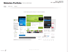 Tablet Screenshot of hostingdesigns.daportfolio.com
