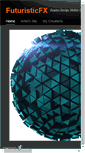 Mobile Screenshot of futuristicfx.daportfolio.com