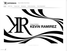Tablet Screenshot of kevinramirez.daportfolio.com