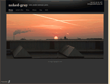 Tablet Screenshot of naked-gray.daportfolio.com