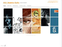 Tablet Screenshot of andresgallo.daportfolio.com