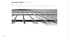 Desktop Screenshot of johannesvetter.daportfolio.com