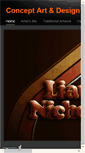 Mobile Screenshot of liamnicholson.daportfolio.com