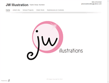Tablet Screenshot of jessicaweible.daportfolio.com