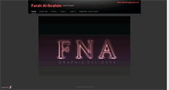 Desktop Screenshot of fnadesigns.daportfolio.com