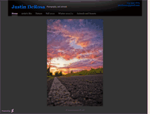 Tablet Screenshot of justinderosa.daportfolio.com