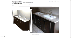 Desktop Screenshot of columbiacabinets.daportfolio.com
