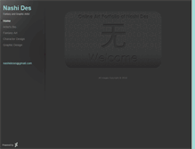 Tablet Screenshot of nashidesei.daportfolio.com