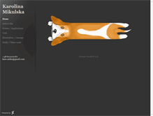 Tablet Screenshot of karolinamikulska.daportfolio.com