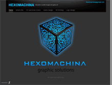 Tablet Screenshot of hexomachina.daportfolio.com