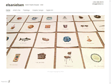 Tablet Screenshot of elsanielsen.daportfolio.com