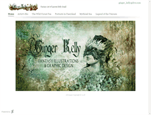 Tablet Screenshot of gingerkellystudio.daportfolio.com
