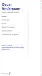 Mobile Screenshot of oscarandersson.daportfolio.com