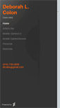 Mobile Screenshot of deborahcolon.daportfolio.com
