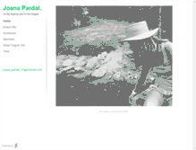 Tablet Screenshot of joanapardal.daportfolio.com