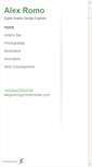 Mobile Screenshot of alexromo.daportfolio.com