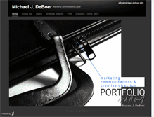 Tablet Screenshot of michaeldeboer.daportfolio.com