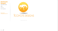 Desktop Screenshot of onecoyote.daportfolio.com