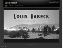 Tablet Screenshot of louishabeck.daportfolio.com