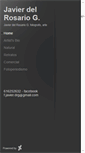 Mobile Screenshot of javierdrg.daportfolio.com
