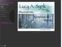 Tablet Screenshot of lucysynk.daportfolio.com