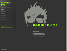 Tablet Screenshot of injured-eye.daportfolio.com