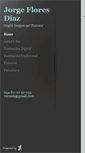 Mobile Screenshot of jorgefloresdiaz.daportfolio.com